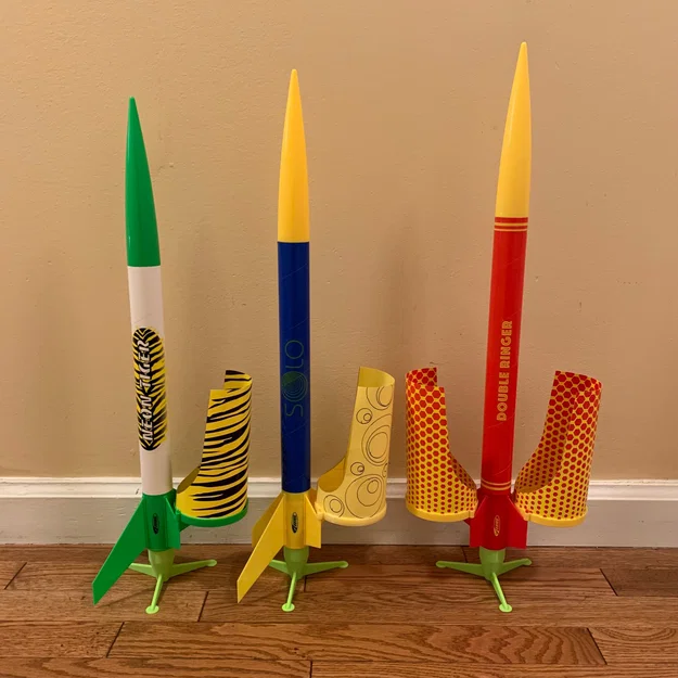Đế đứng Estes Solo Rocket & Vòng glider thay thế - Image 3