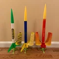 Đế đứng Estes Solo Rocket & Vòng glider thay thế - Thumbnail 3
