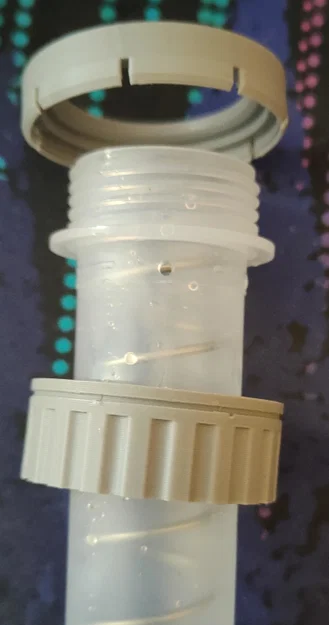 Adapter bơm sirup cho can 1,9L/2,5kg Molecula ren S32 - Image 7