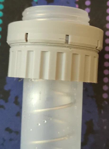 Adapter bơm sirup cho can 1,9L/2,5kg Molecula ren S32 - Image 8
