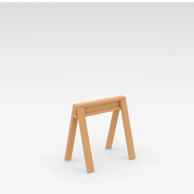 Mô hình ngựa cưa gỗ 1:48 (Scale 2by4 Saw Horse) cực chi tiết