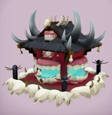 Mô hình 3D Malevolent Shrine từ Jujutsu Kaisen độc đáo - Image 1