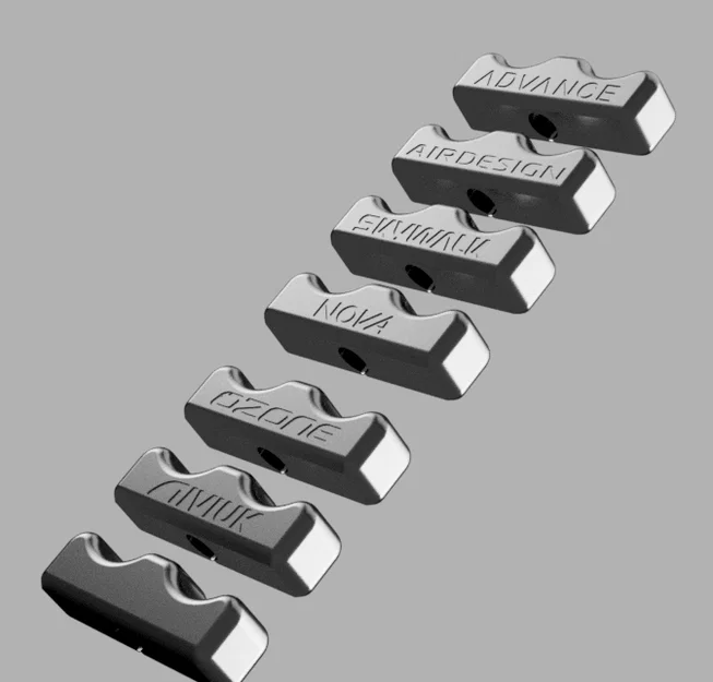 Tay cầm điều khiển dù lượn (Paragliding handles) tùy chỉnh thương hiệu - Image 1