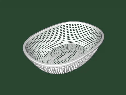 Rọ rửa trái cây/rau củ (lỗ nhỏ mịn) – STL in 3D - Image 1