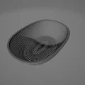 Rọ rửa trái cây/rau củ (lỗ nhỏ mịn) – STL in 3D - Thumbnail 3