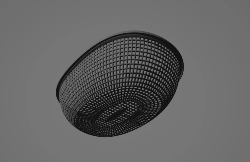 Rọ rửa trái cây/rau củ (lỗ nhỏ mịn) – STL in 3D - Image 4