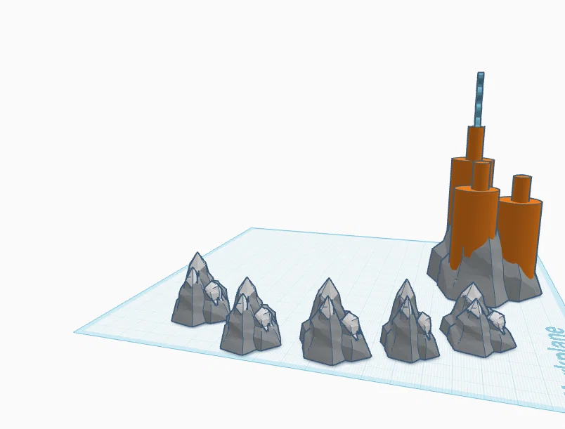 Mô hình trang trí 3D phong cách căn cứ StarCraft ấn tượng - Image 1