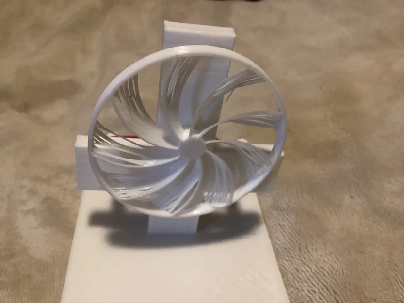 Mô hình quạt vĩnh cửu Perpetual fan - Thử thách in 3D - Image 1