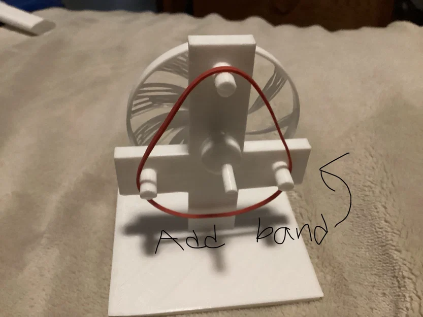 Mô hình quạt vĩnh cửu Perpetual fan - Thử thách in 3D - Image 3
