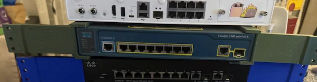 Tai Bắt Rack Cho Switch Cisco Catalyst 3560 CX 8 Port (Rack Mount Bracket) - Image 1
