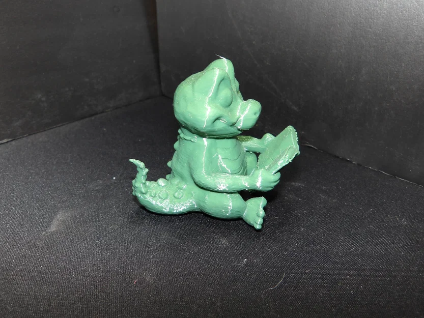 Mô hình chú cá sấu 3D đang đọc sách cực đáng yêu - Image 2