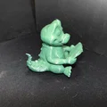 Mô hình chú cá sấu 3D đang đọc sách cực đáng yêu - Thumbnail 2