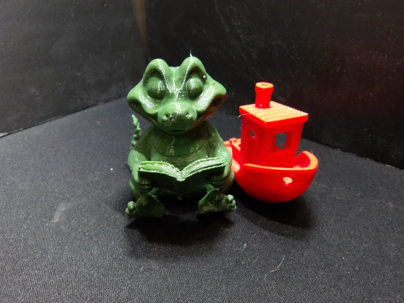 Mô hình chú cá sấu 3D đang đọc sách cực đáng yêu - Image 3
