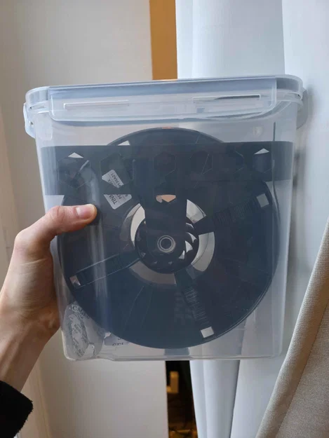 Giá treo spool cho hộp cereal chống ẩm đa năng đơn giản (không cần khoan) - Image 1