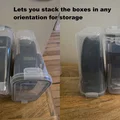 Giá treo spool cho hộp cereal chống ẩm đa năng đơn giản (không cần khoan) - Thumbnail 2