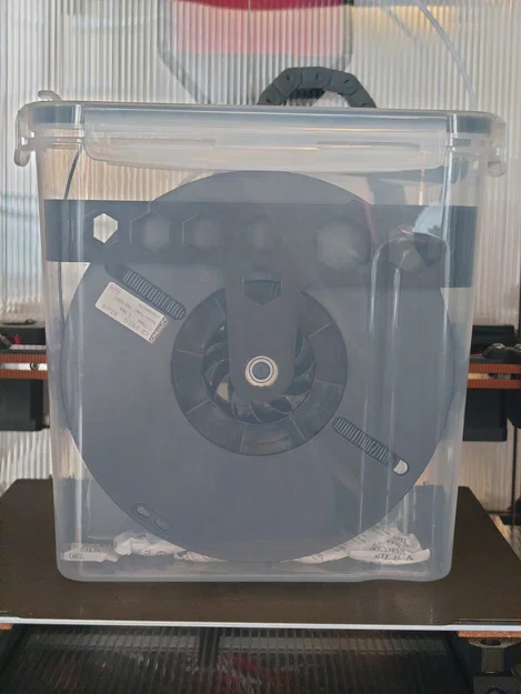 Giá treo spool cho hộp cereal chống ẩm đa năng đơn giản (không cần khoan) - Image 4