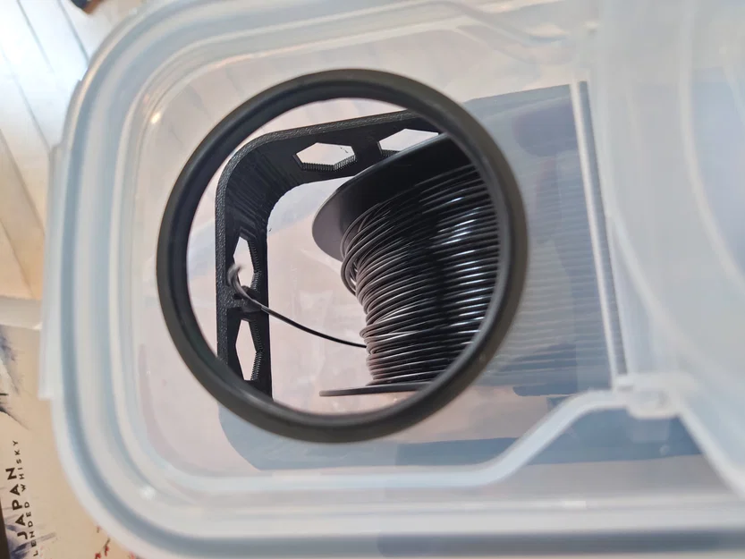 Giá treo spool cho hộp cereal chống ẩm đa năng đơn giản (không cần khoan) - Image 5