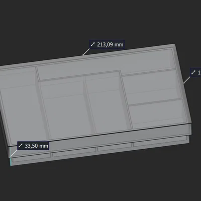 Khay đựng dụng cụ đa năng 3D (Toolbox Organizer) tiện lợi