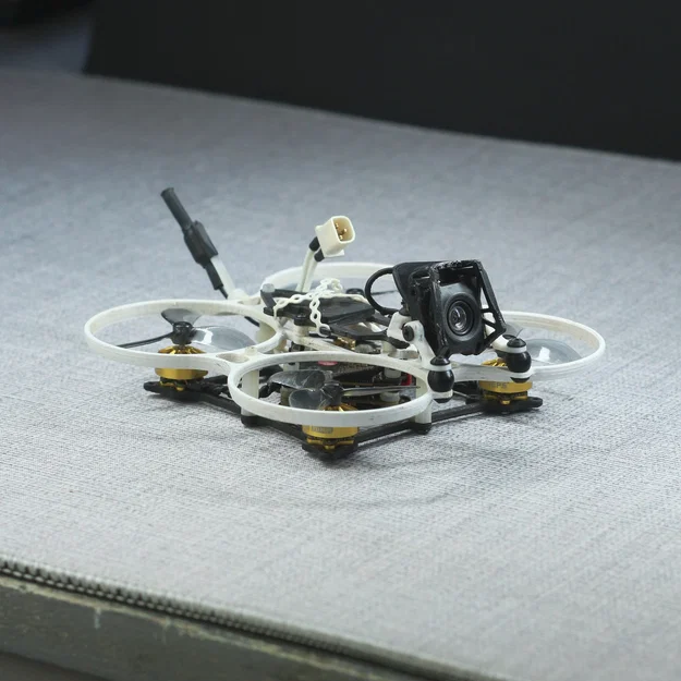Hachidorii XL Carbon Fiber Whoop – Khung whoop carbon 84mm cho cánh 45mm - Image 1