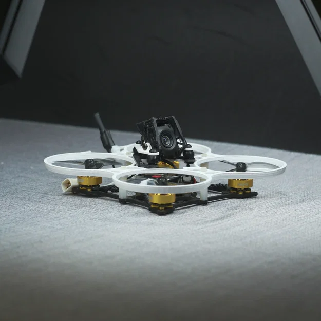 Hachidorii XL Carbon Fiber Whoop – Khung whoop carbon 84mm cho cánh 45mm - Image 5