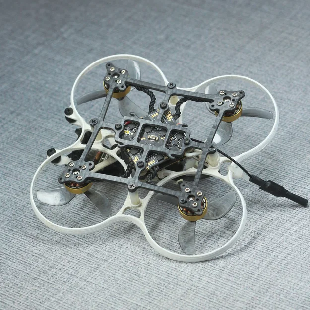 Hachidorii XL Carbon Fiber Whoop – Khung whoop carbon 84mm cho cánh 45mm - Image 7