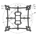 Hachidorii XL Carbon Fiber Whoop – Khung whoop carbon 84mm cho cánh 45mm - Thumbnail 13