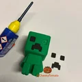 Minecraft Creeper Deskbuddy – Creeper ngồi mép bàn - Thumbnail 2