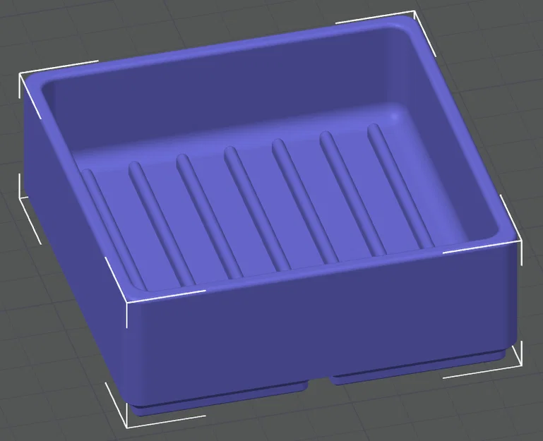 Khay chứa dụng cụ vệ sinh bàn in (Build Plate Cleaner) chuẩn Gridfinity - Image 1