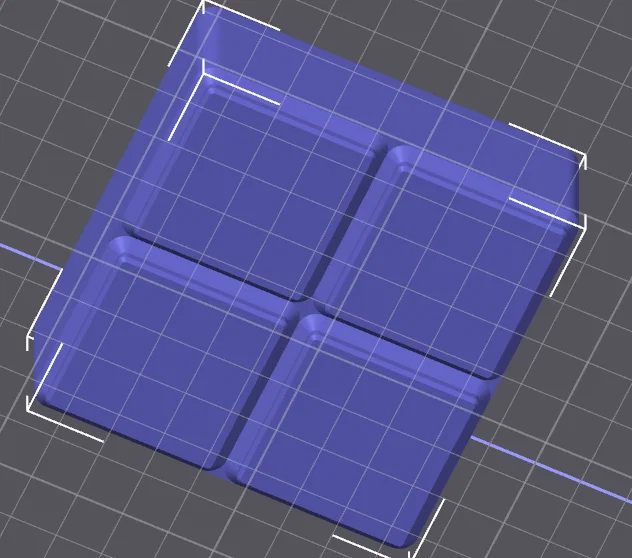 Khay chứa dụng cụ vệ sinh bàn in (Build Plate Cleaner) chuẩn Gridfinity - Image 2