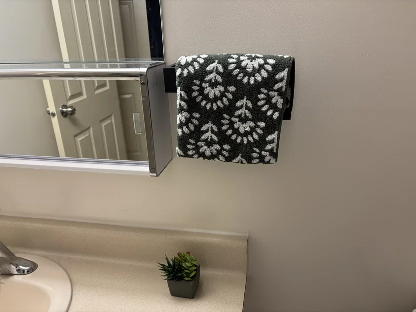 Móc Treo Khăn Nhà Tắm Tối Giản In 3D (Towel Hanger) - Image 2