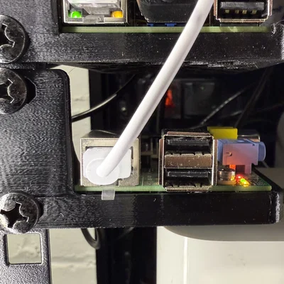 Ngàm gắn rack Raspberry Pi Model B (v1)