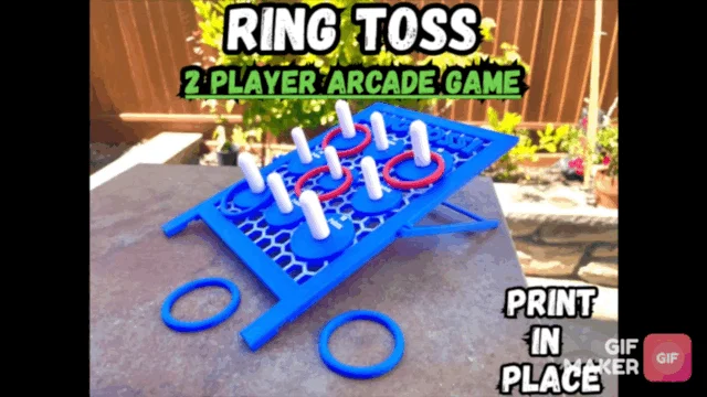 Trò Chơi Ring Toss Arcade Để Bàn – 2 Người Chơi - Image 2