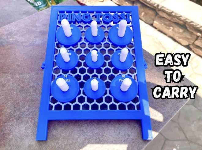Trò Chơi Ring Toss Arcade Để Bàn – 2 Người Chơi - Image 4