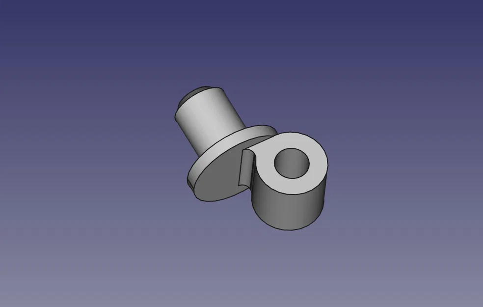 Ngàm giữ dụng cụ 1/4 inch cho bộ Mannesmann 215 (In 3D) - Image 1