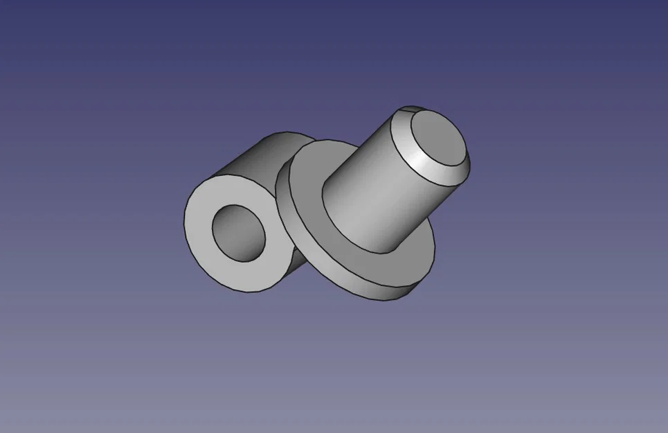 Ngàm giữ dụng cụ 1/4 inch cho bộ Mannesmann 215 (In 3D) - Image 2