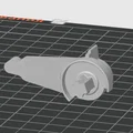 Thanh điều khiển mô-tơ gió Volkswagen V159 (File in 3D) - Thumbnail 1