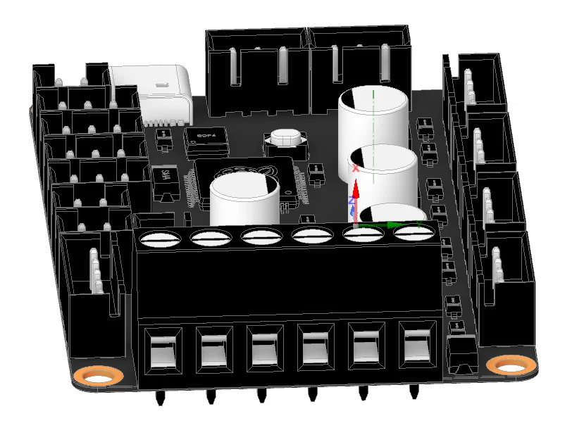 Mellow Fly Micro 4 V1.0 – Mô hình 3D chính xác để tích hợp - Image 2