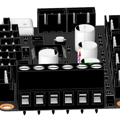 Mellow Fly Micro 4 V1.0 – Mô hình 3D chính xác để tích hợp