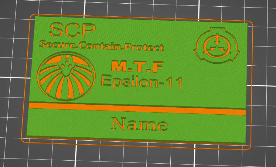 Thẻ Keycard SCP MTF tùy biến - Image 2