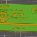 Thẻ Keycard SCP MTF tùy biến - Thumbnail 2