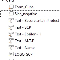 Thẻ Keycard SCP MTF tùy biến