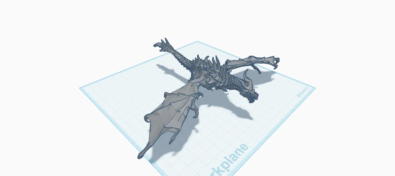 Mô hình rồng 3D trang trí bàn làm việc cực chất - Image 1