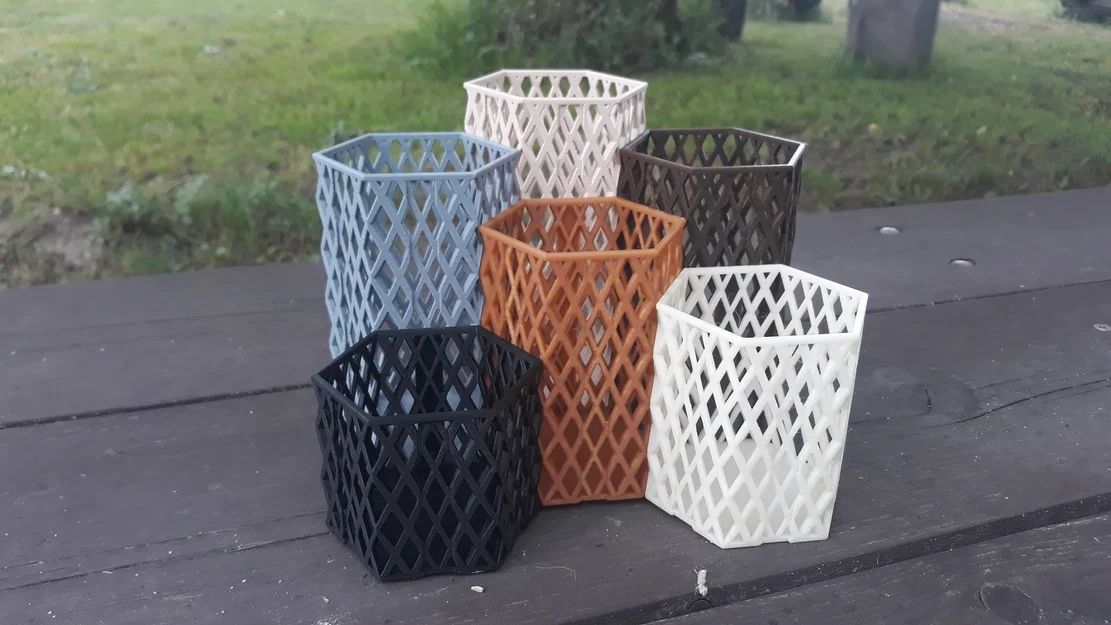 Bộ cốc lục giác lắp ghép thông minh (Variable Hexagon Cups) - Image 2