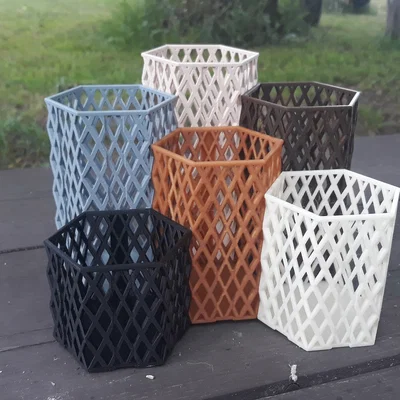 Bộ cốc lục giác lắp ghép thông minh (Variable Hexagon Cups)