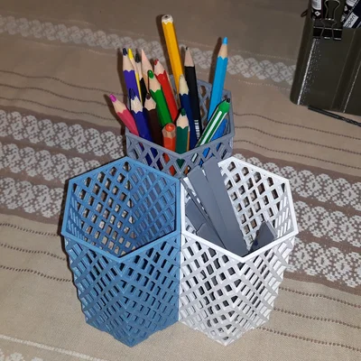 Bộ cốc lục giác lắp ghép thông minh (Variable Hexagon Cups)