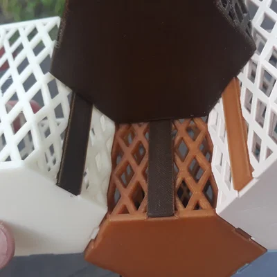 Bộ cốc lục giác lắp ghép thông minh (Variable Hexagon Cups)