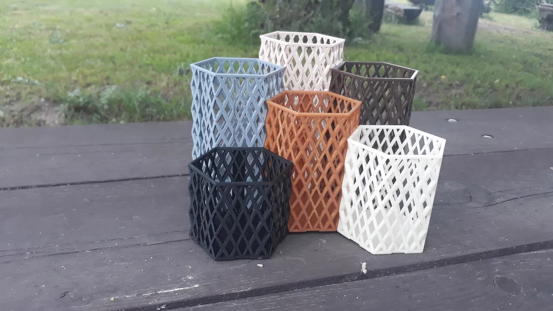 Bộ cốc lục giác lắp ghép thông minh (Variable Hexagon Cups) - Image 12