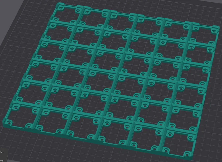 Đế Gridfinity Base 6x6: Giải pháp sắp xếp bàn làm việc chuyên nghiệp - Image 1