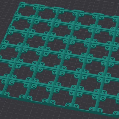 Đế Gridfinity Base 6x6: Giải pháp sắp xếp bàn làm việc chuyên nghiệp