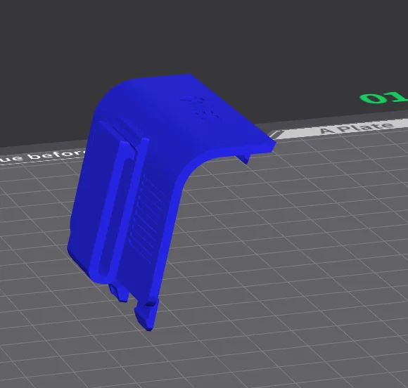 Kẹp thắt lưng tích hợp nắp pin cho tay cầm Xbox in 3D - Image 1